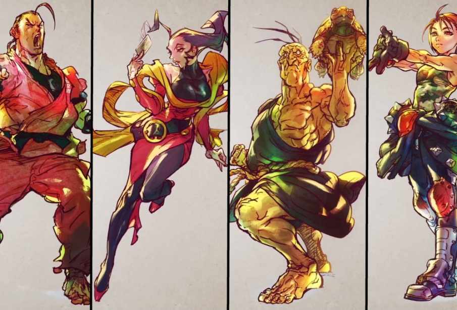 street fighter v characters
