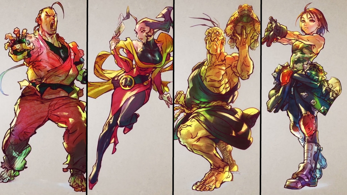 List of New Characters in Street Fighter V